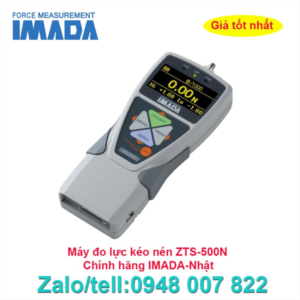 Máy đo lực kéo nén Imada ZTS-500N